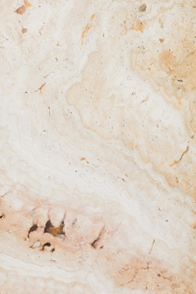 Close-up of a Light Pink Stone Texture 